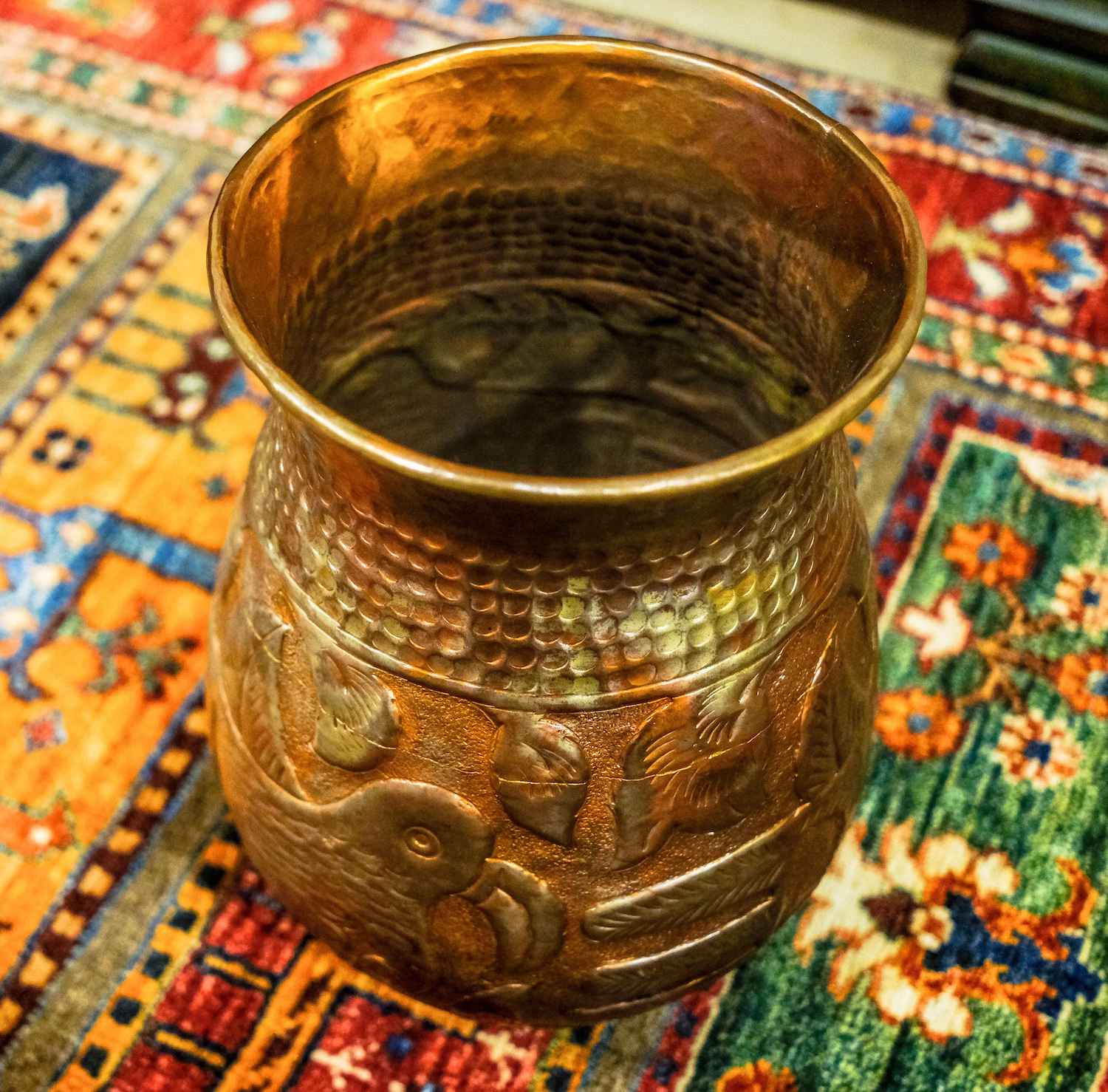 HAND ENGRAVED BROAD BASE POTS (NTACA)
