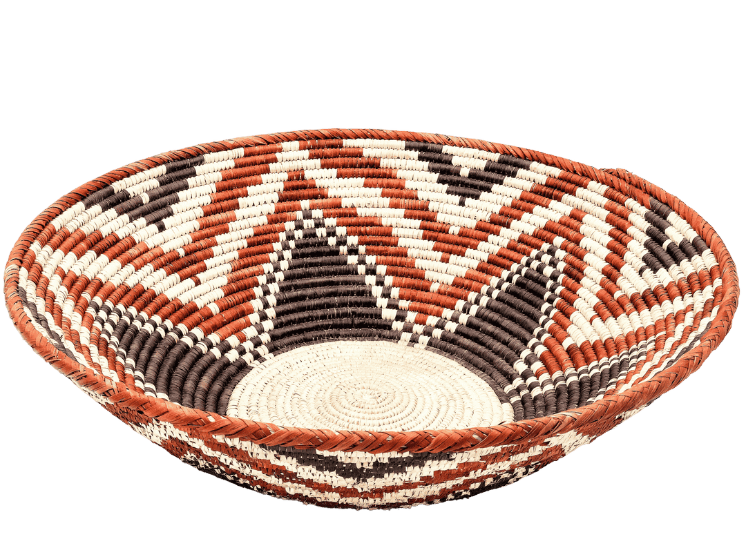 HAND WOVEN FRUIT BOWL (NHAU)