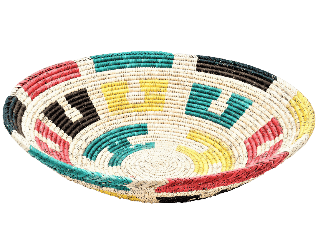 HAND WOVEN FRUIT BOWL (NHAU)