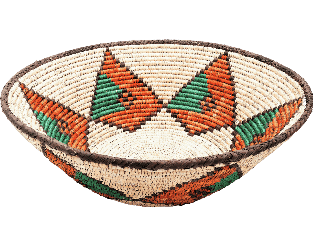 HAND WOVEN FRUIT BOWL (NHAU)