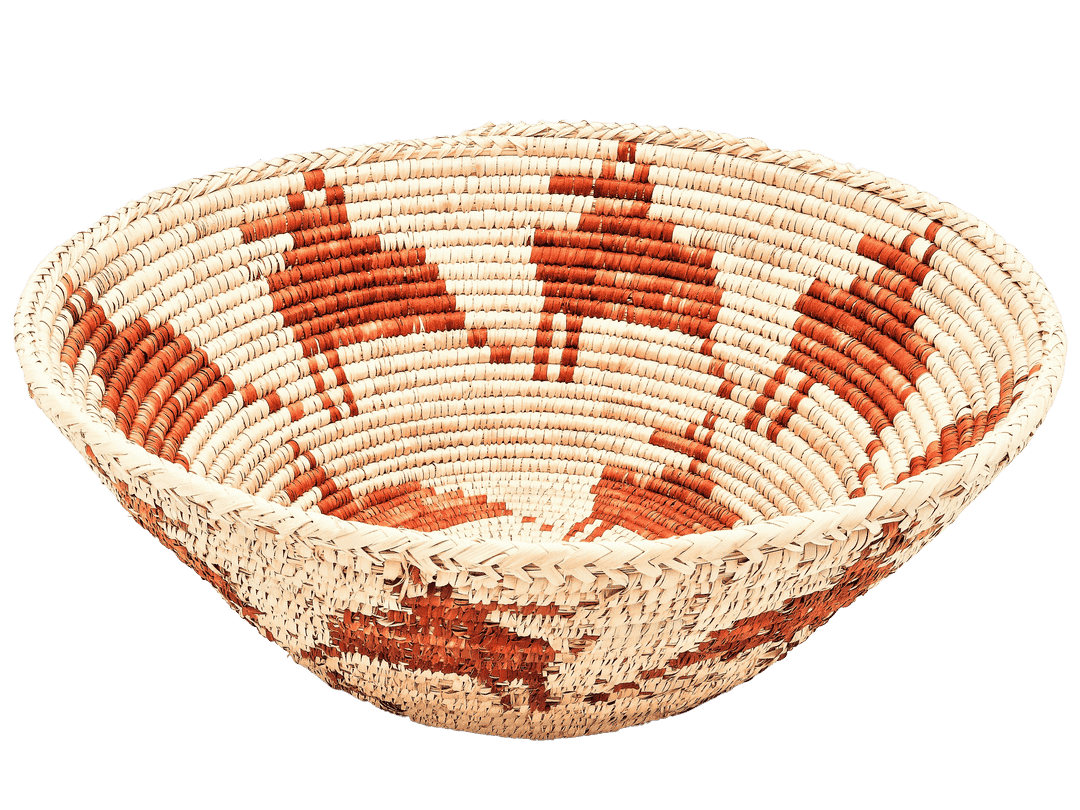 HAND WOVEN FRUIT BOWL (NHAU)