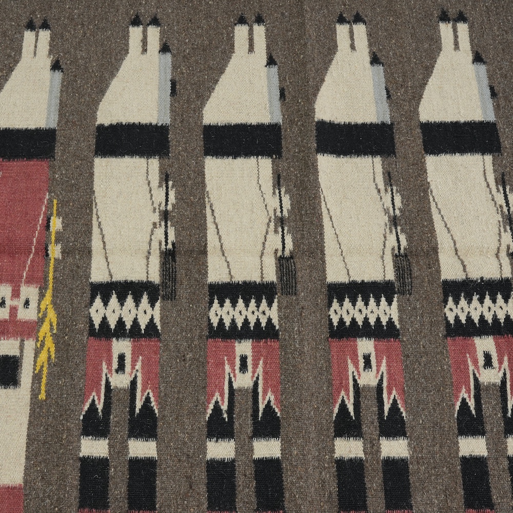 HAND WOVEN NATIVE STYLE COLLECTOR\'S GRAND SOUTHWEST RUGS (NHWD)