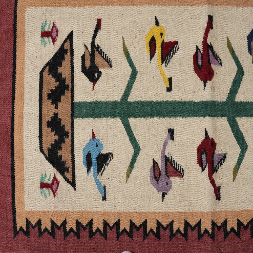 HAND WOVEN NATIVE STYLE COLLECTOR'S GRAND SOUTHWEST RUGS (NHWD)