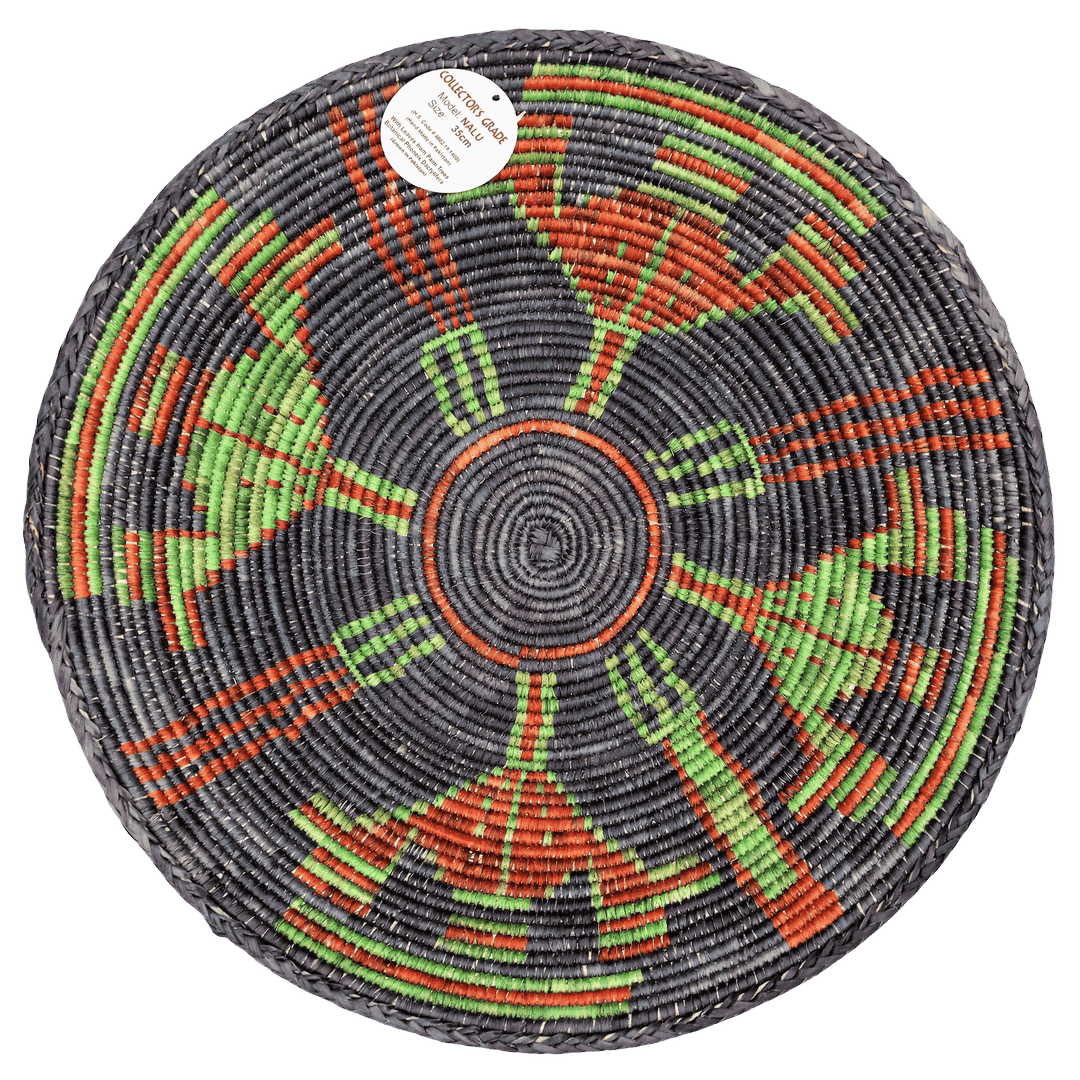 HANDWOVEN COLLECTOR'S GRADE BASKET (NAVU)