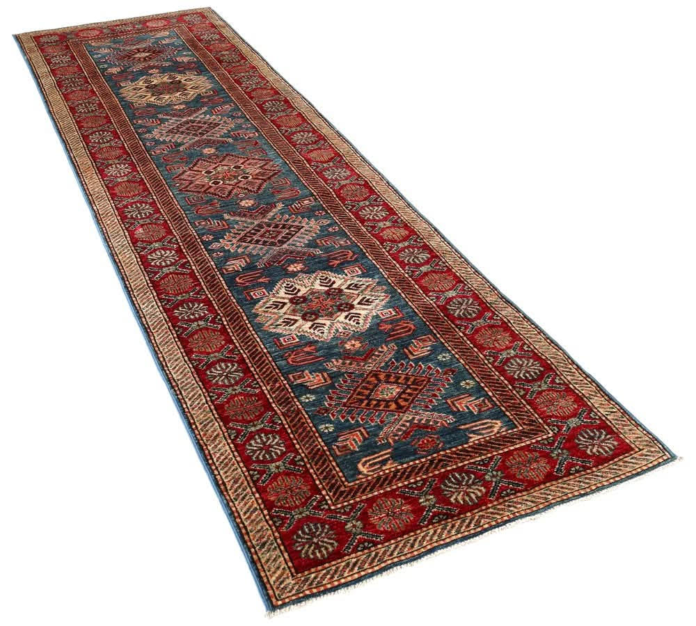HAND WOVEN VEGETABLE DYED HAND KNOTTED CARPET
