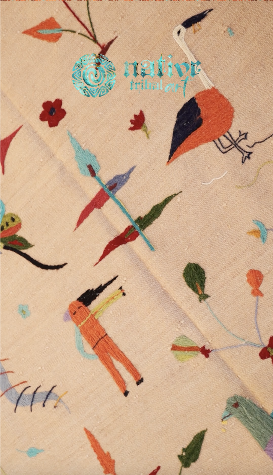 HAND WOVEN HAND EBMBRODED RUGS
