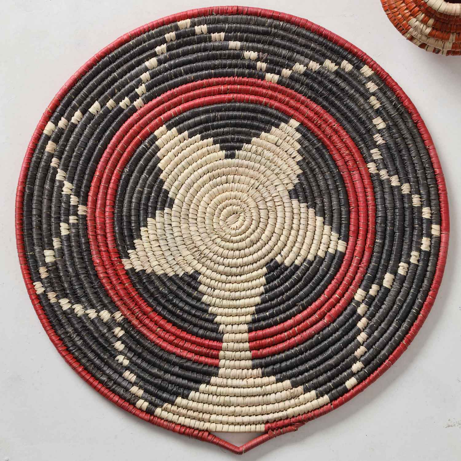 HAND WOVEN WEDDING FLAT MAT BASKETS