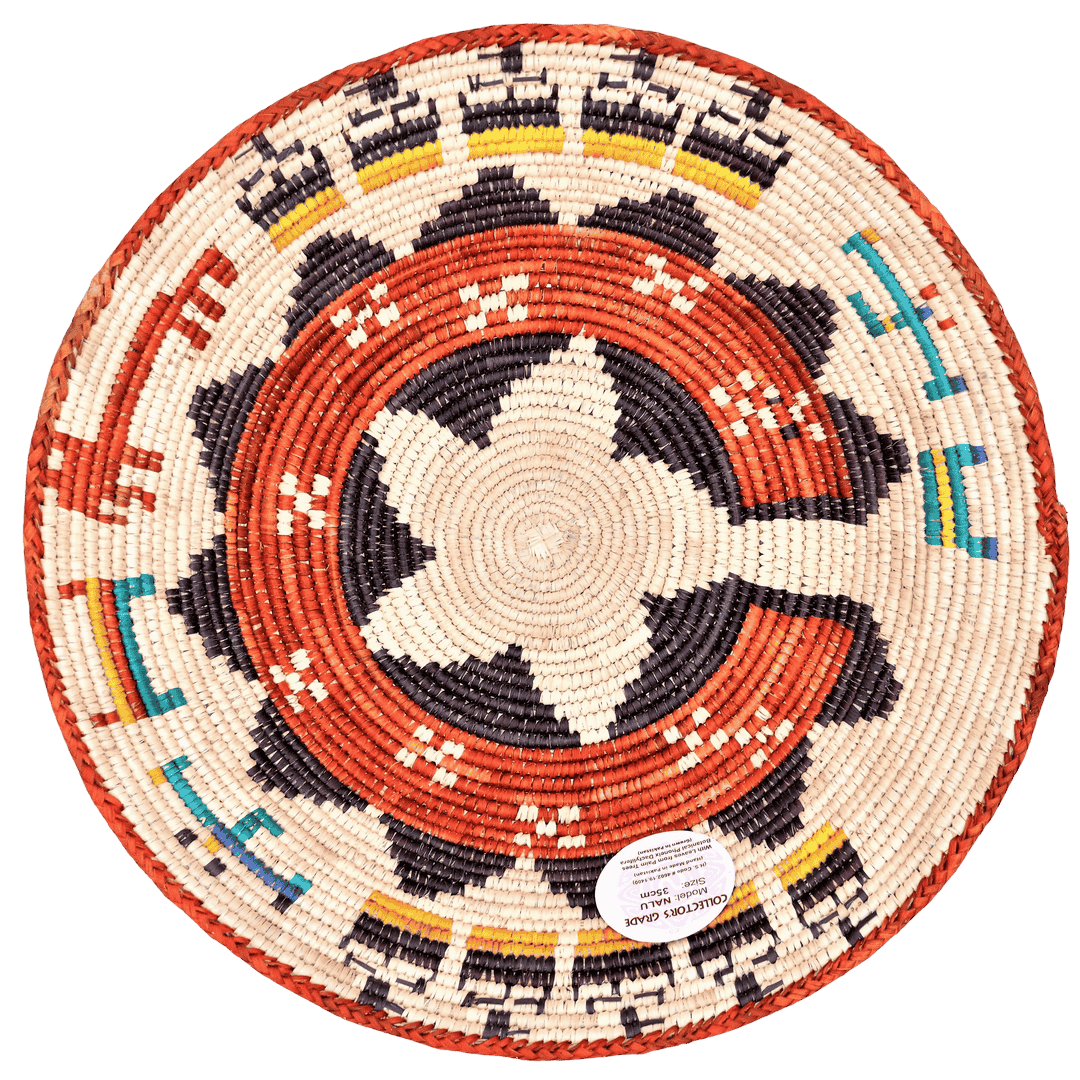 HANDWOVEN COLLECTOR'S GRADE BASKET (NAVU)