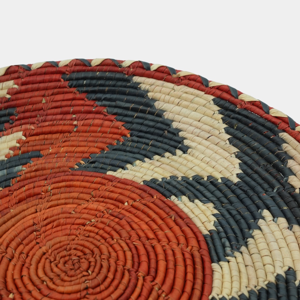 HAND WOVEN THIN FLAT BASKETS (NAKU)