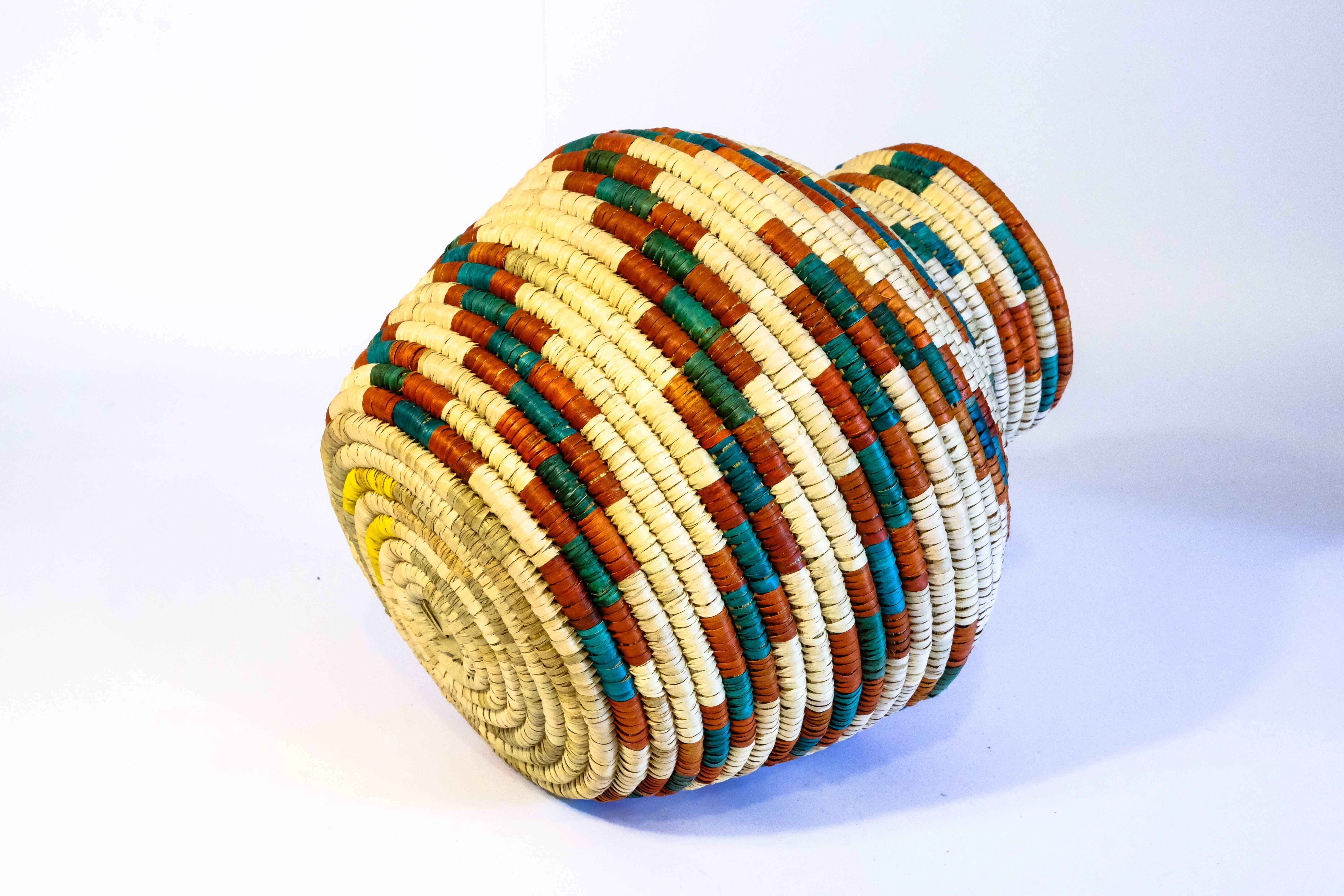 HAND WOVEN WASHOE POTTER BASKETS (NJCU)
