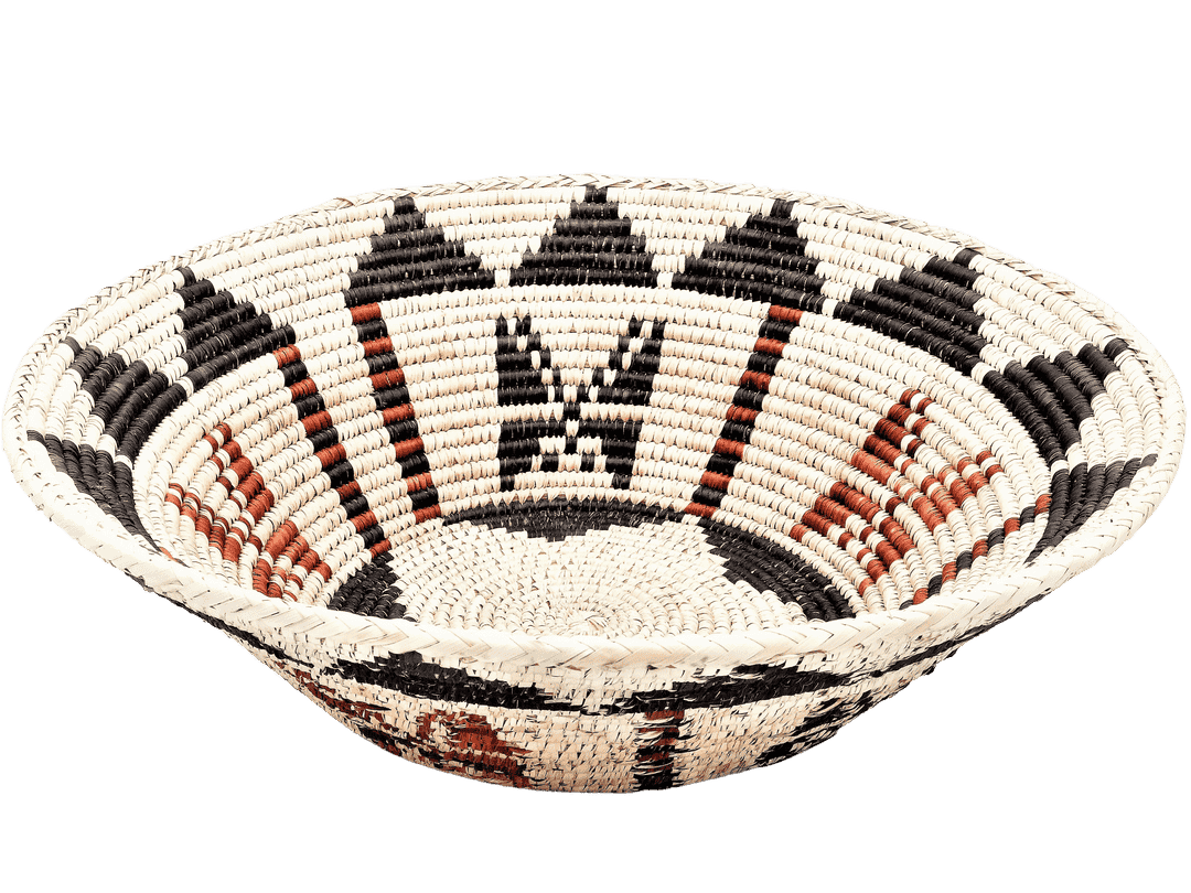 HAND WOVEN FRUIT BOWL (NHAU)